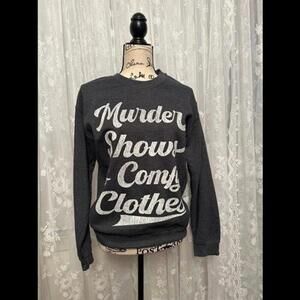 Dive into the Mystery with a Murder Show & Comfy Clothes Sweatshirt!